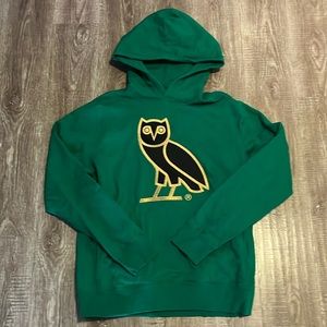 OVO Green Hoodie Men’s Size US XL | Octobers Very Own | Big Owl